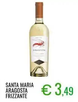 Sugros Santa maria aragosta frizzante offerta