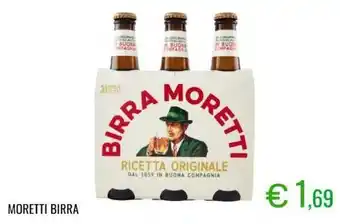 Sugros Moretti birra offerta