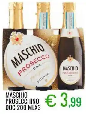 Sugros Maschio prosecchino doc offerta