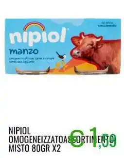 Sugros Nipiol omogeneizzatoa sortimento misto offerta