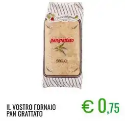 Sugros Il vostro fornaio pan grattato offerta