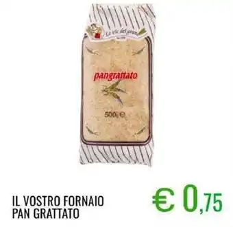 Sugros Il vostro fornaio pan grattato offerta