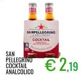 Sugros San pellegrino cocktail analcolico offerta