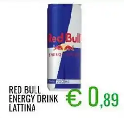 Sugros Red bull energy drink lattina offerta