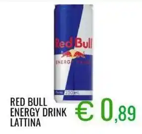 Sugros Red bull energy drink lattina offerta