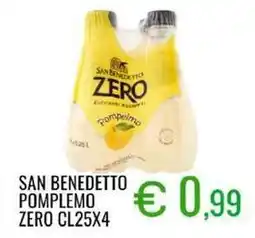 Sugros San benedetto zero offerta