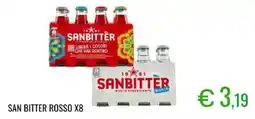 Sugros San bitter rosso x8 offerta