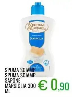 Sugros Spuma sciamp spuma sciamp sapone marsiglia offerta