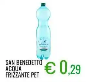 Sugros San benedetto acqua frizzante pet offerta