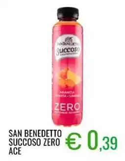 Sugros San benedetto succoso zero ace offerta