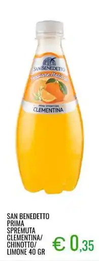 Sugros San benedetto prima spremuta clementina/ limone offerta