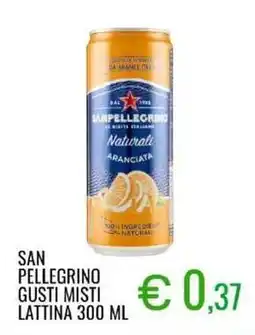 Sugros San pellegrino gusti misti lattina offerta