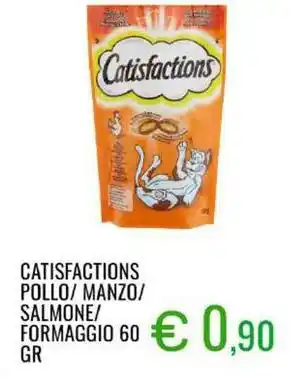 Sugros Catisfactions pollo/manzo/ salmone/ formaggio offerta