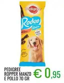 Sugros Pedigree ropper manzo e pollo offerta