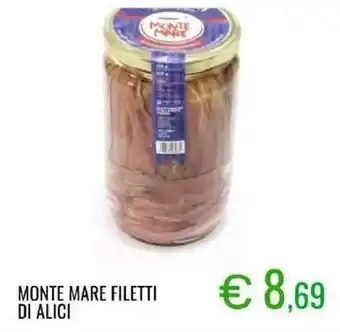 Sugros Monte mare filetti di alici offerta