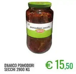 Sugros D'amico pomodori secchi offerta