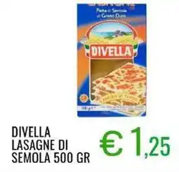 Sugros Divella lasagne di semola offerta