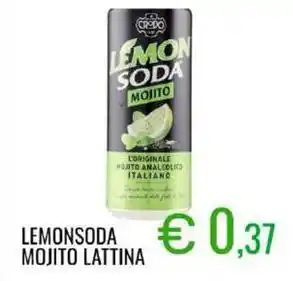 Sugros Lemonsoda mojito lattina offerta