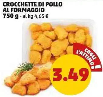 PENNY Crocchette di pollo al formaggio offerta