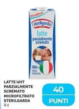 Mercatò Latte uht parzialmente scremato microfiltrato STERILGARDA offerta