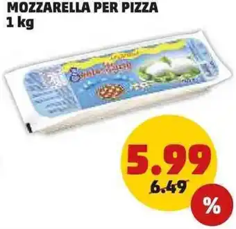 PENNY Mozzarella per pizza offerta