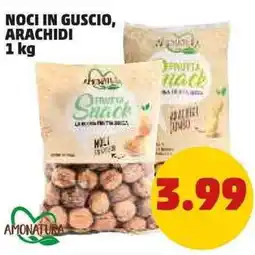 PENNY Noci in guscio, arachidi offerta