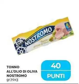 Mercatò Tonno all'olio di oliva NOSTROMO offerta