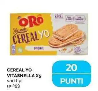 Mercatò Cereal yo VITASNELLA offerta