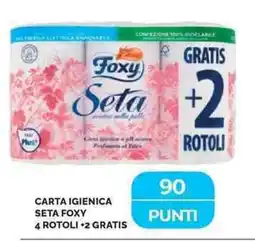 Mercatò Carta igienica seta FOXY offerta