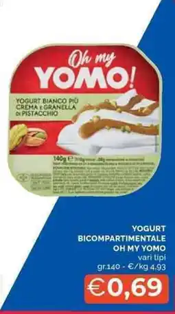 Mercatò Yogurt bicompartimentale OH MY YOMO offerta