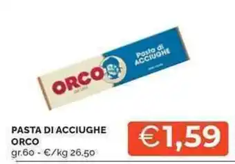 Mercatò Pasta di acciughe ORCO offerta