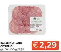 Mercatò Salame milano CITTERIO offerta