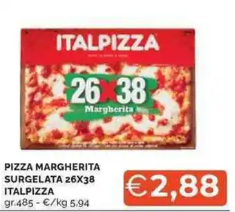 Mercatò Pizza margherita surgelata 26x38 ITALPIZZA offerta