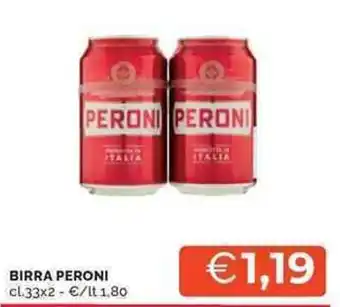 Mercatò Birra PERONI offerta