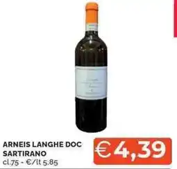 Mercatò Arneis langhe doc SARTIRANO offerta