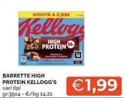 Mercatò Barrette high protein KELLOGG'S offerta