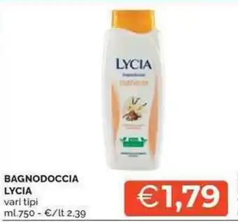 Mercatò Bagnodoccia LYCIA offerta