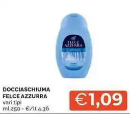 Mercatò Docciaschiuma FELCE AZZURRA offerta