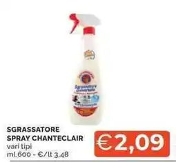 Mercatò Sgrassatore spray CHANTECLAIR offerta