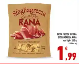 Conad City Pasta fresca ripiena sfogliagrezza RANA offerta