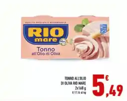 Conad City Tonno all'olio di oliva RIO MARE offerta