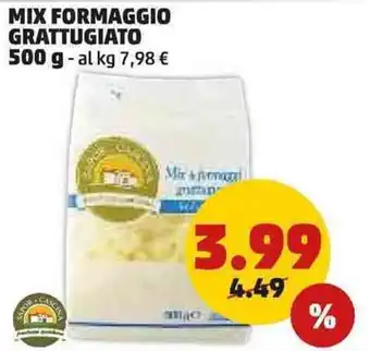 PENNY Mix formaggio grattugiato offerta