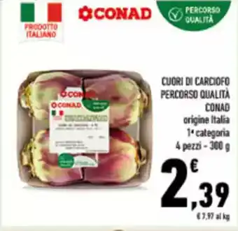 Conad City Cuori di carciofo percorso qualità CONAD offerta