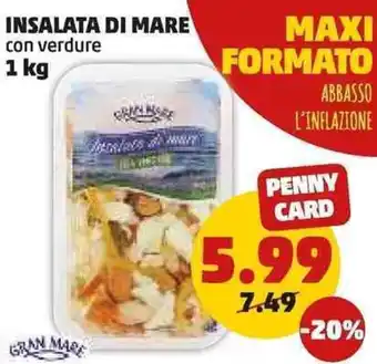 PENNY Insalata di mare con verdure offerta