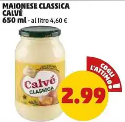 PENNY Maionese classica calvé offerta