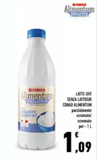 Conad City Latte uht senza lattosio CONAD ALIMENTUM offerta