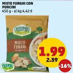 PENNY Misto funghi con porcini offerta