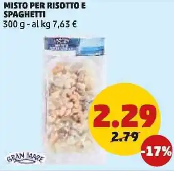 PENNY Misto per risotto e spaghetti offerta