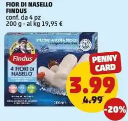 PENNY Fior di nasello findus conf. da 4 pz offerta