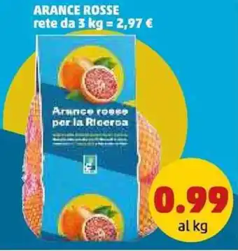 PENNY Arance rosse al kg offerta